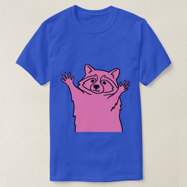 rico tvättbjörn t shirt (Design framsida)