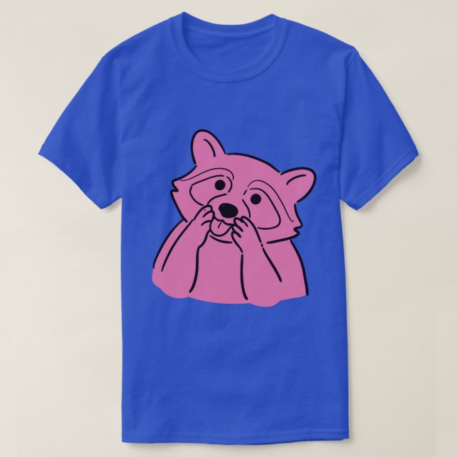 rico tvättbjörn t shirt (Design framsida)