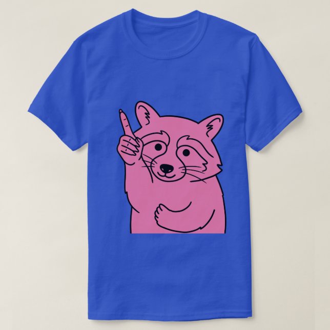 rico tvättbjörn t shirt (Design framsida)