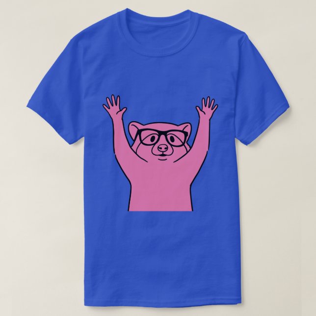 rico tvättbjörn t shirt (Design framsida)
