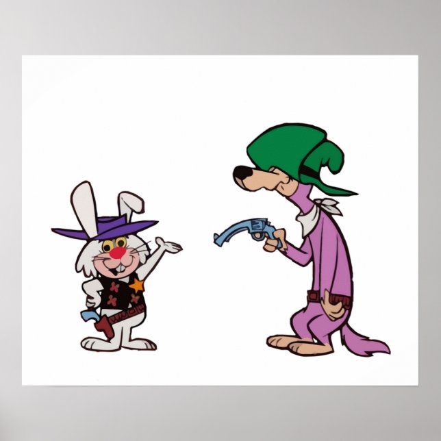 Ricochet Rabbit DroopaLong Poster (Framsidan)