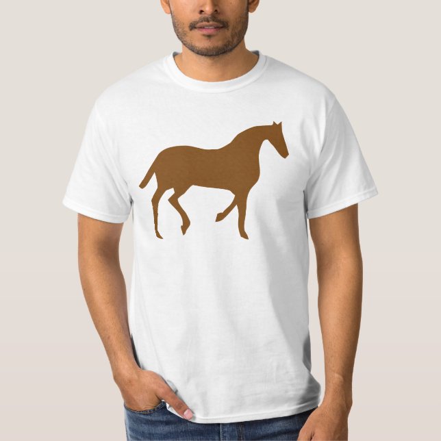 Rid- häst t-shirt (Framsida)
