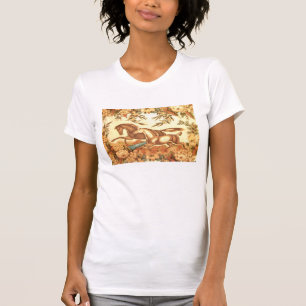 Rid- hästT-tröja för vintage Tee Shirt