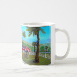 Rid- ladugård kaffemugg