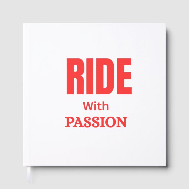 Rid med passion – Inspirerande motorcykeltypografi Gästböcker (Framsida)