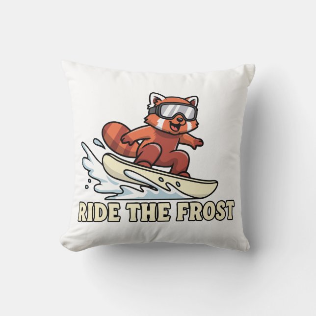 Rid På Frosten Kudde (Framsida)