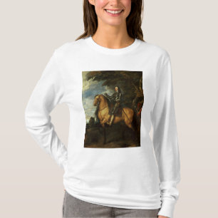 Rid- porträtt av Charles mig c.1637-38 T-shirt