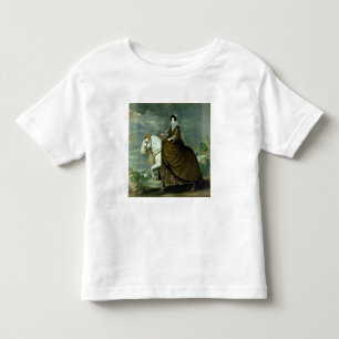 Rid- porträtt av Elisabet de Frankrike Tee Shirt
