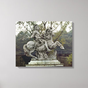 Rid- porträtt av Louis XIV 2 Canvastryck