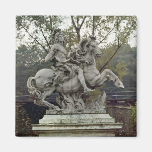 Rid- porträtt av Louis XIV 2 Magnet