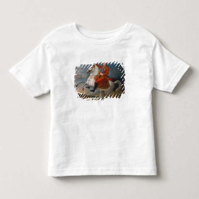 Rid- porträtt av Louis XVI 1791 Tee (Framsida)