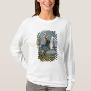 Rid- porträtt av Maria Leszczynska T-shirt
