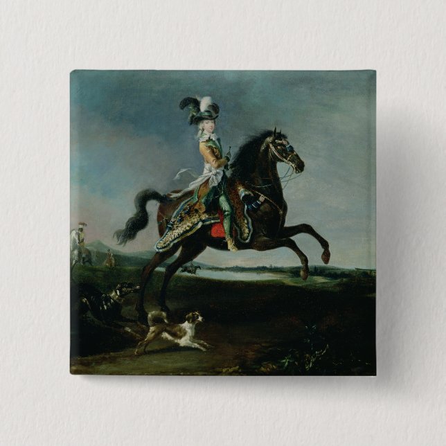 Rid- porträtt av Marie-Antoinette Knapp (Framsida)