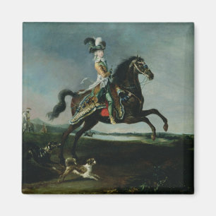 Rid- porträtt av Marie-Antoinette Magnet