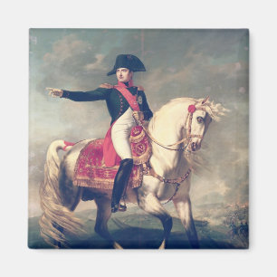 Rid- porträtt av Napoleon mig 1810 Magnet