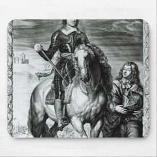 Rid- porträtt av Oliver Cromwell Musmatta