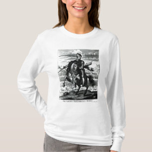 Rid- porträtt av Oliver Cromwell Tee