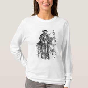 Rid- porträtt av Philip II av Spanien T Shirt