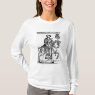 Rid- porträtt av Philip II av Spanien T-shirt