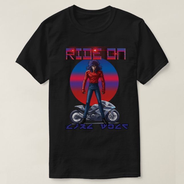 Rid som en varg  t shirt (Design framsida)