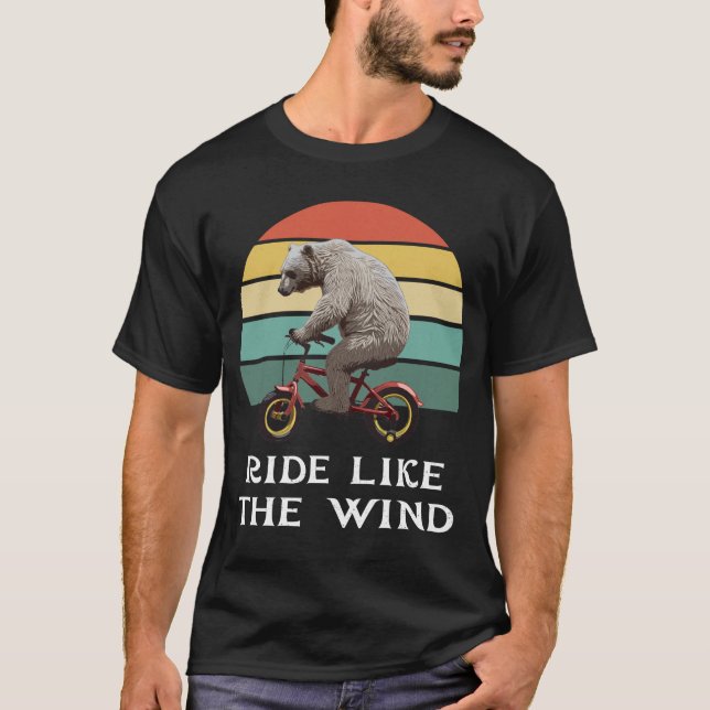 Rid som vinden t shirt (Framsida)