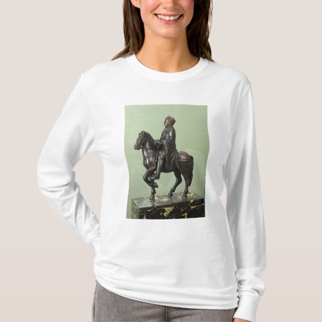 Rid- staty av Charlemagne 2 T-shirt (Framsida)