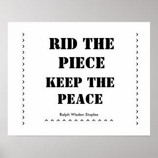 Rid the biet gun poster