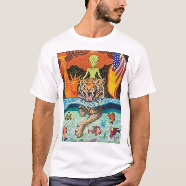 Rid tigern t shirt (Framsida)