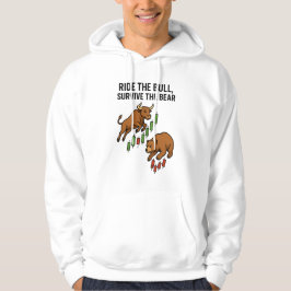Rid tjuren Överleva Björnens Traders Hoodie