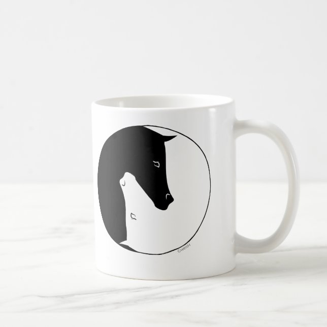 Rid- Ying Yang Kaffemugg (Höger)