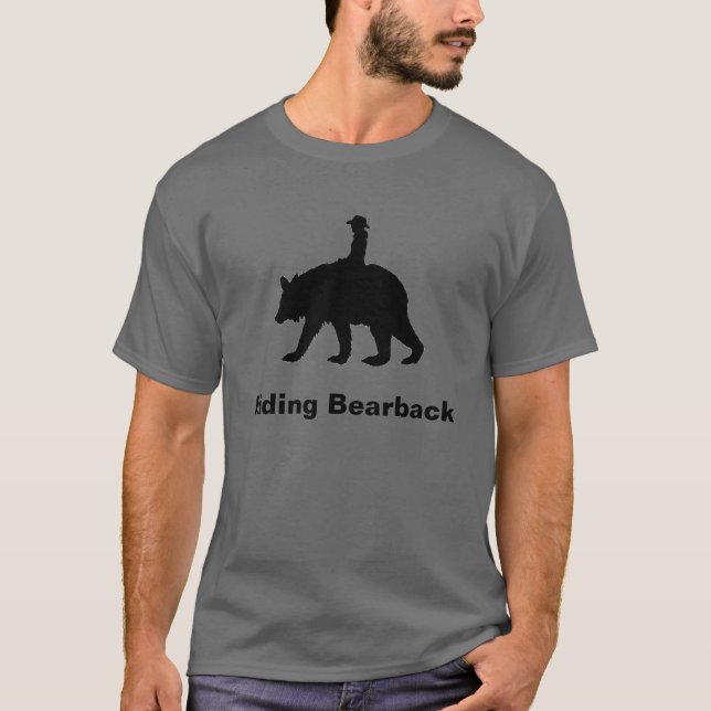Rida barbackaa manar T-tröja T Shirt (Framsida)