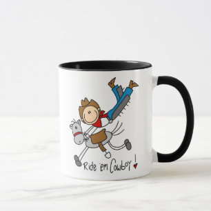 Rida dem Cowboystick figurmuggen Mugg