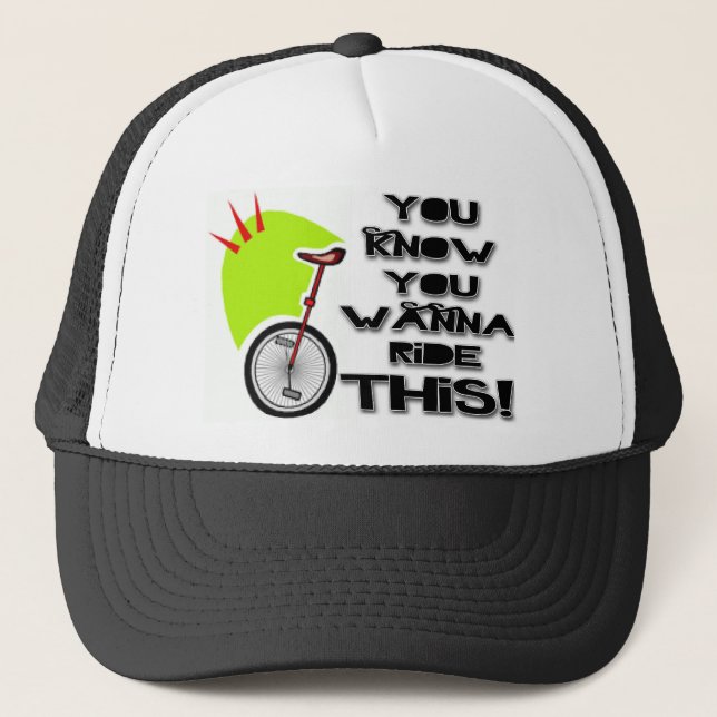 Rida denna enhjuling keps (Framsida)