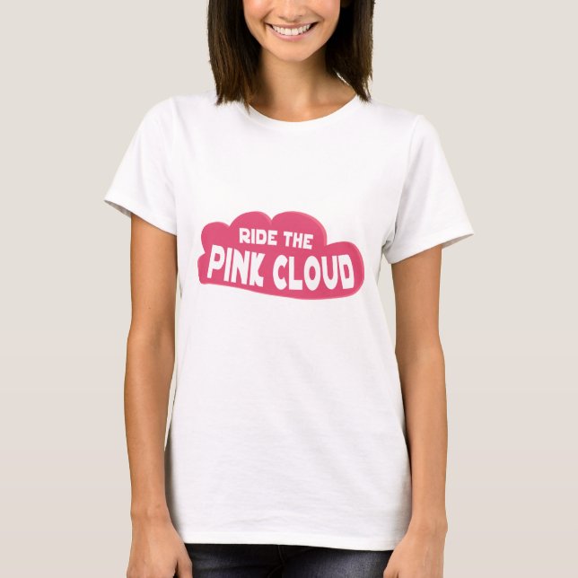 rida det rosa molnet t-shirt (Framsida)