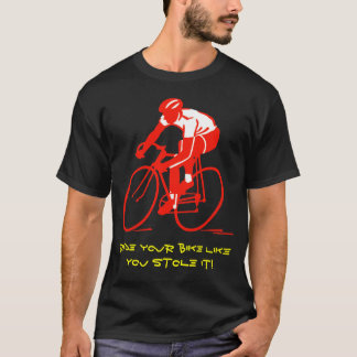Rida din cykelnågot liknande som du stal den! tee
