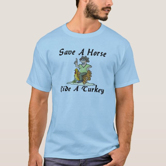 Rida en Turkiet Tee Shirt (Framsida)