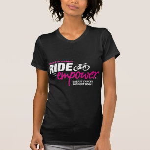 Rida för att bemyndiga utslagsplatsen tee shirt