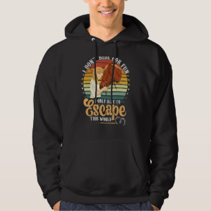 Rida hästar för att undkomma denna världskvinnos hoodie