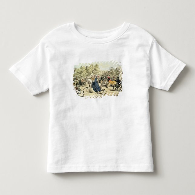 Rida i ruttet ro, Hyde parken T-shirt (Framsida)