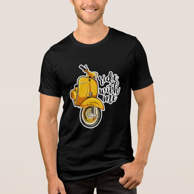 rida med mig t shirt (Framsida)