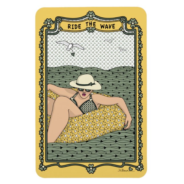 Ridå på vågen_B_Kysskåp Magnet (Vertikal)