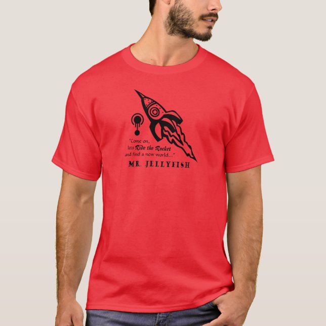Rida raketskjortan t-shirt (Framsida)
