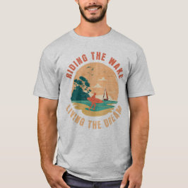 Rida vningen som lever i Dream Wakespefing T Shirt