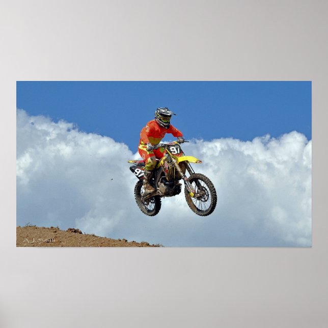 Ridande på molnen poster (Framsidan)