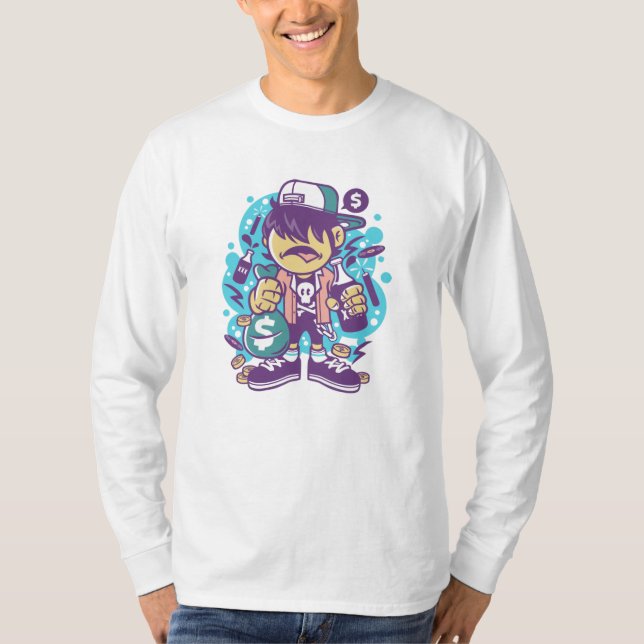 Ridapa monkey t shirt (Framsida)