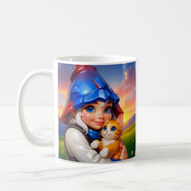 Riddarälvskattmugg Kaffemugg (Vänster)