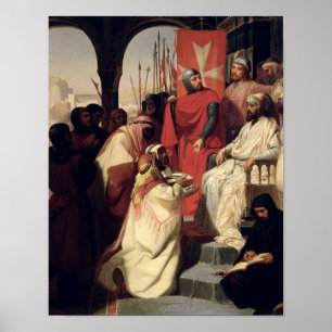 Riddare av beställa av St John av Jerusalem Poster