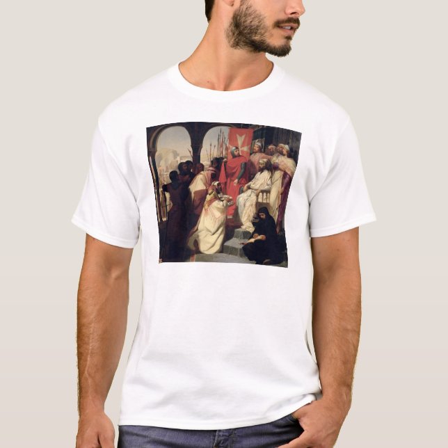 Riddare av beställa av St John av Jerusalem T-shirt (Framsida)