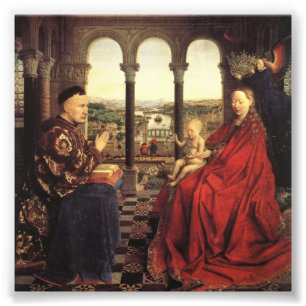 Riddare av Kristus (den Ghent altarpiecen), Jan Fototryck