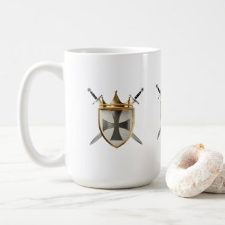 Riddare Av RayEl Crest Kaffemugg